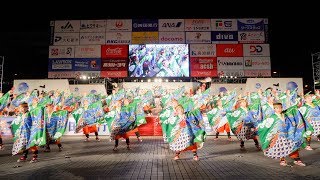 [4K] とらっくよさこい（ちふれ）　高知よさこい祭り 2019 本祭1日目