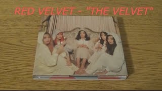 Unboxing Red Velvet 레드벨벳 The Velvet [2nd Mini Album]