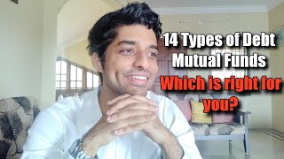 Types of Debt Mutual Funds Explained | How I would explain to Beginners