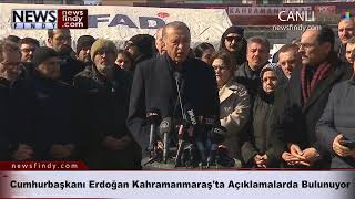 #Canlı - Cumhurbaşkanı Erdoğan Kahramanmaraş'ta Açıklamalarda Bulunuyor