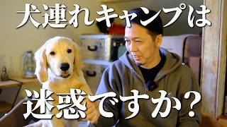 犬連れキャンパーは迷惑ですか？ワンキャンについて聞いてみた。【ゴールデンレトリバーパピー】【北海道キャンプ】