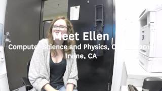 Meet the Students: Ellen, Computer Science and Physics '17