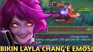 EUDORA LOCK CHANG'E MATCH 13.000 & BIKIN LAYLA EMOSI BERAT KRN MATI TERUS! BARU HIDUP MATI LAGI!MLBB