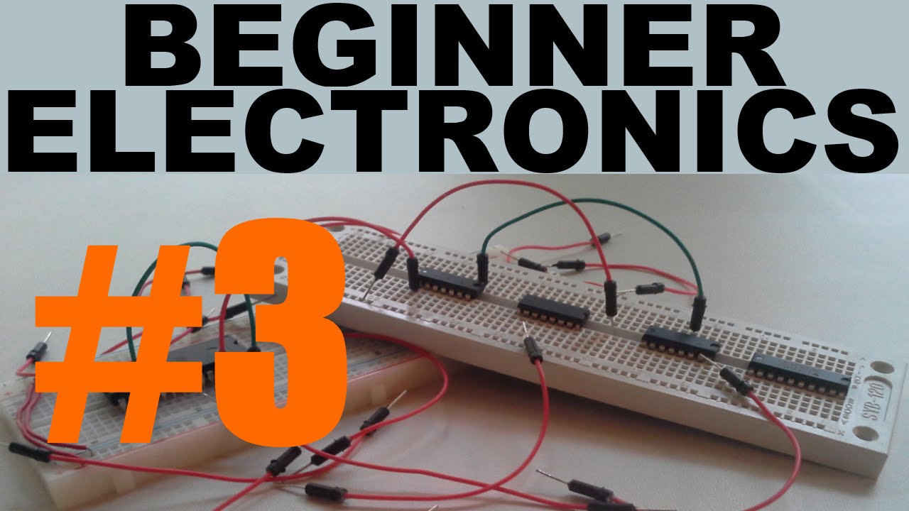 Beginner Electronics - 3 - Closed/Open Circuits - YouTube