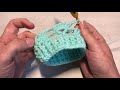 tuto jambières au crochet spécial gaucher 😃