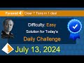 Microsoft Solitaire Collection: Pyramid - Easy - July 13, 2024