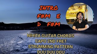 Nihita - John chamling~Guitar chords + Lyrics #nihita #johnchamling #johnchamlingrai