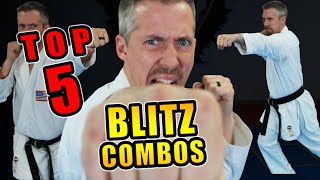 5 Blitz Combos for Sparring | Best Kumite Blitz attacks