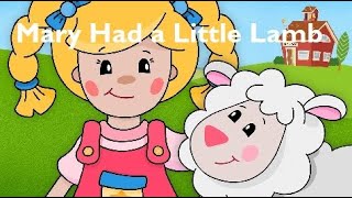 Mary Had A Little Lamb - Song for Kids