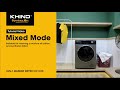 [Tutorial] KHIND Washer Dryer WD1438 - 'Mixed' Mode