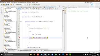52 | nested try catch in java | java tutorial for beginners in urdu