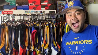MY ENTIRE GOLDEN STATE WARRIORS JERSEY COLLECTION AS OF TODAY! DUBNATION MARATHON WTTB: VOL. 26!