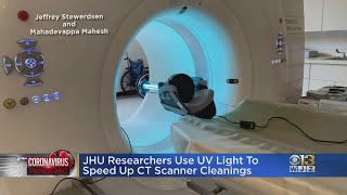 Johns Hopkins Researchers Use UV Light To Speed Up CT Scanner Cleanings