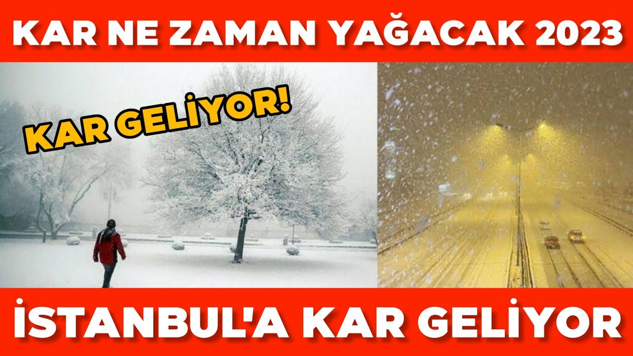 Kar Ne Zaman Yağacak? KAR GELİYOR! İstanbul'da Kar Ne Zaman Yağacak ...