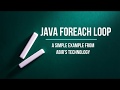 Java Tutorial For Beginners : ForEach Loop Example || Why do we need Java ?