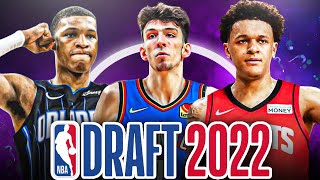Official 2022 NBA Mock Draft
