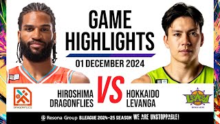 Hiroshima Dragonflies vs. Levanga Hokkaido - Game Highlights