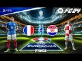 FC 24 - France vs. Croatia | UEFA EURO 2024 FINAL | PS5™ [4K60HDR]