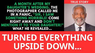 The Photographer Called — Disturbing Discovery in the Wedding Photos... | Life Stories.