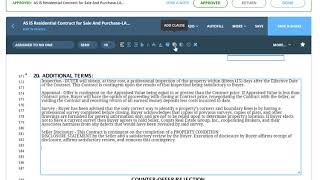 Dotloop Training - Adding Clauses