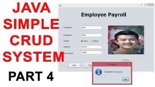 Java Simple Crud System part 4