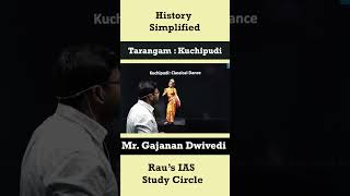 History Simplified | Tarangam: Kuchipudi | By Gajanan Dwivedi #upsc #upscshortsvideo