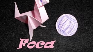 Origami - Papiroflexia. Tutorial: Foca, nivel medio, rápido