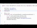 Android Application Development Tutorial   095   Saving Data with SharedPreferences