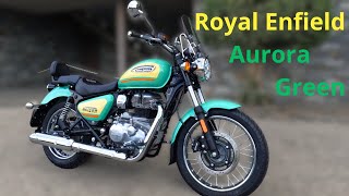 Meteor 350 - Aurora Green - Royal Enfield