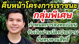 คืบหน้า เราชนะกลุ่มพิเศษ วันที่ลงทะเบียน ตรวจสอบสิทธิ์ รับเงินเข้าบัตร ยื่นทบทวนสิทธิ์