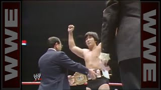 前田日明 vs  ピエール・ラファエル（WWFインターナショナル・ヘビー級王座決定戦、1984年3月25日）