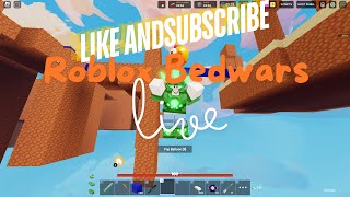 突破400訂閱中 roblox bedwars live