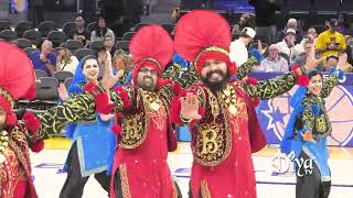 EXCLUSIVE: Bhangra Empire halftime performance at the Warriors' first-ever Bhangra Night! | Diya TV