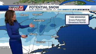 Video: Next storm brings snow, rain this weekend