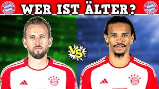 FC Bayern: Fußballer erraten der älter ist! ft. Kane, Musiala, Sane 👀⚽️