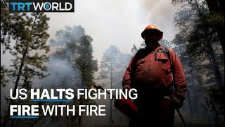 What are controlled fires and why has the US stopped them?
