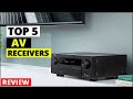 Top 5 Best AV Receivers in 2023 - Review and Buying Guide