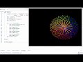 Create Amazing Circular 🌀Graphics Animation Using Python Turtle  #coding #pythonturtle #python