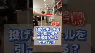 【新感覚ボールゲームで対決】#チャレンジ #おもちゃ #会社 #ラダーハングゲーム