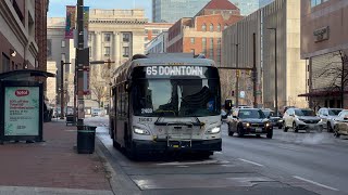 MTA Maryland 2016 New Flyer Industries “Xcelsior” XD40 16083 on Route 65