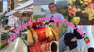 Exploring a Portugal Market 🇵🇹 vlog: 1 ✨