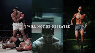 I WILL NOT BE DEFEATED - The Most Powerful Motivational Compilation (Featuring Marcus Taylor)