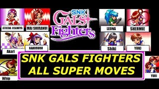 SNK GALS FIGHTERS ALL DESPERATION MOVES 1080P HD