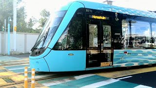 淡海輕軌 Danhai light rail 漁人碼頭→濱海義山