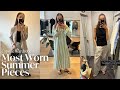 Most Worn Pieces for Spring/Summer | Summer Capsule Wardrobe | Most Worn in my Wardrobe