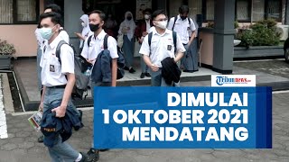 PTM Terbatas Serempak di 1.509 Sekolah DKI Dimulai 1 Oktober