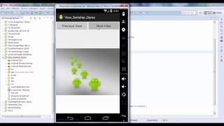 Android ViewSwitcher Demo