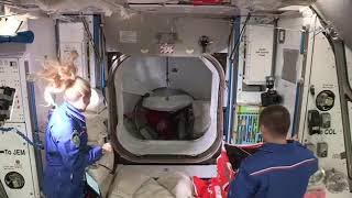SpaceX Crew-1 Hatch Opening