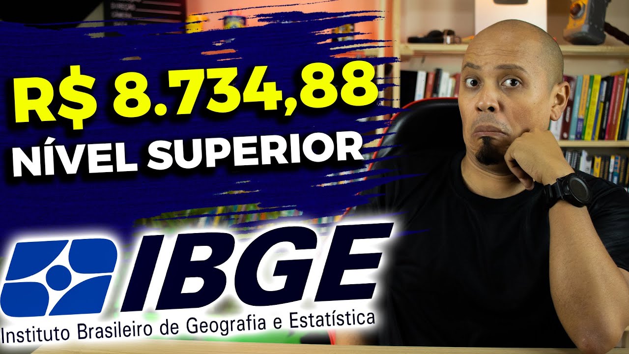 🔥NOVO CONCURSO IBGE EFETIVO 2023 PARA NÍVEL SUPERIOR | 1.196 VAGAS ...