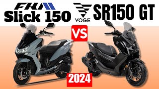 FKM Slick 150 vs Voge SR150 GT | Side by Side Comparison | Specs & Price | 2024